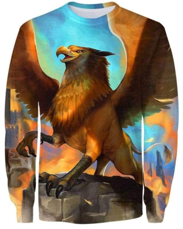 The Griffin - All Over Apparel - Sweatshirt / S - www.secrettees.com