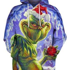 The Grinch Who Stole Christmas - All Over Apparel - Hoodie / S - www.secrettees.com