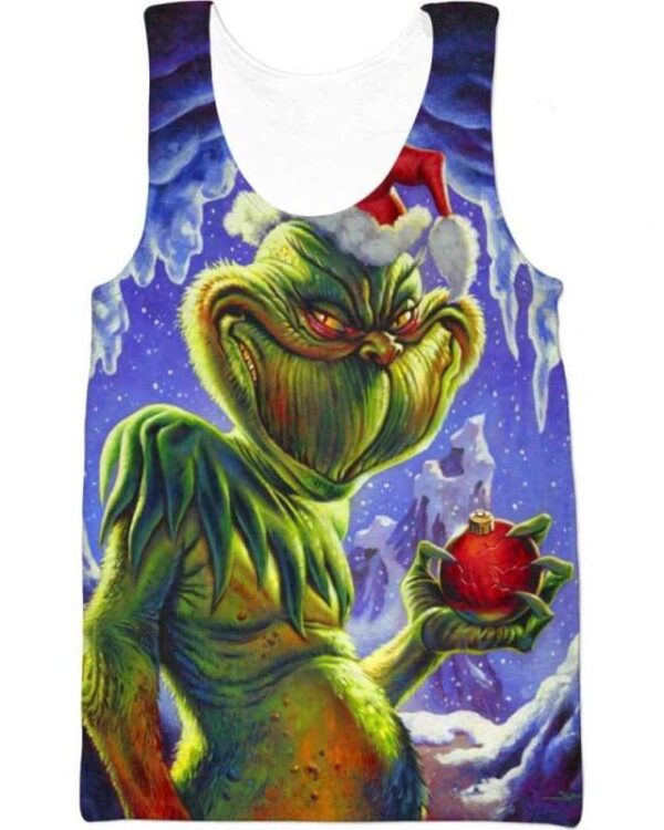 The Grinch Who Stole Christmas - All Over Apparel - Tank Top / S - www.secrettees.com