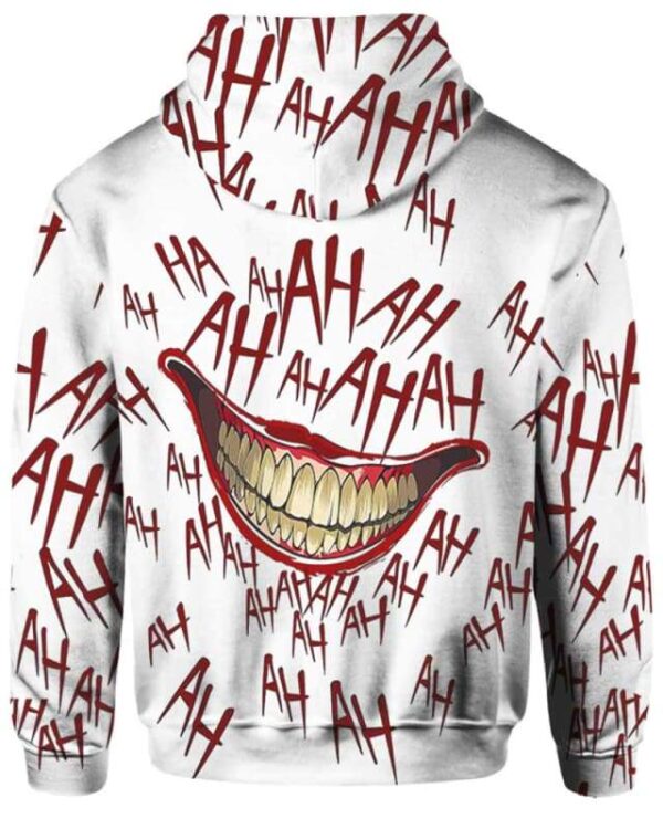 The Joker Laugh - All Over Apparel - www.secrettees.com