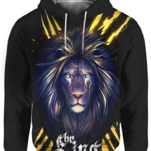 The King - All Over Apparel - Hoodie / S - www.secrettees.com