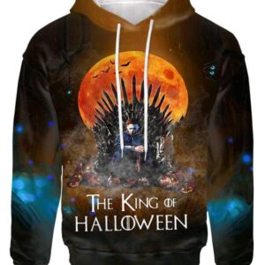 The King Of Halloween Hoodie T-shirt - All Over Apparel - Hoodie / S - www.secrettees.com