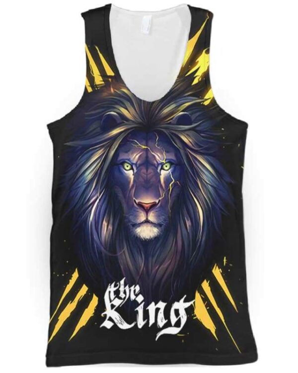 The King - All Over Apparel - Tank Top / S - www.secrettees.com