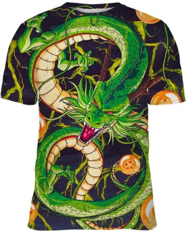 The Legend Of A Dragon - All Over Apparel - T-Shirt / S - www.secrettees.com