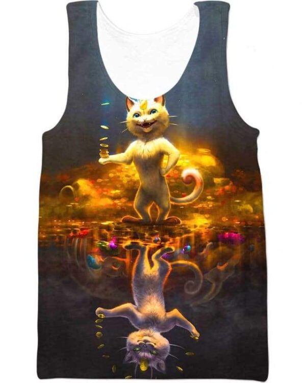 The Little Nyasu - All Over Apparel - Tank Top / S - www.secrettees.com