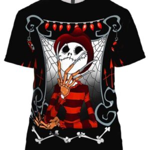 The Nightmare King - All Over Apparel - T-Shirt / S - www.secrettees.com