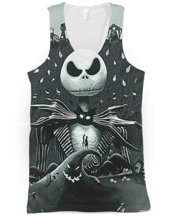 The Nightmare King - All Over Apparel - Tank Top / S - www.secrettees.com