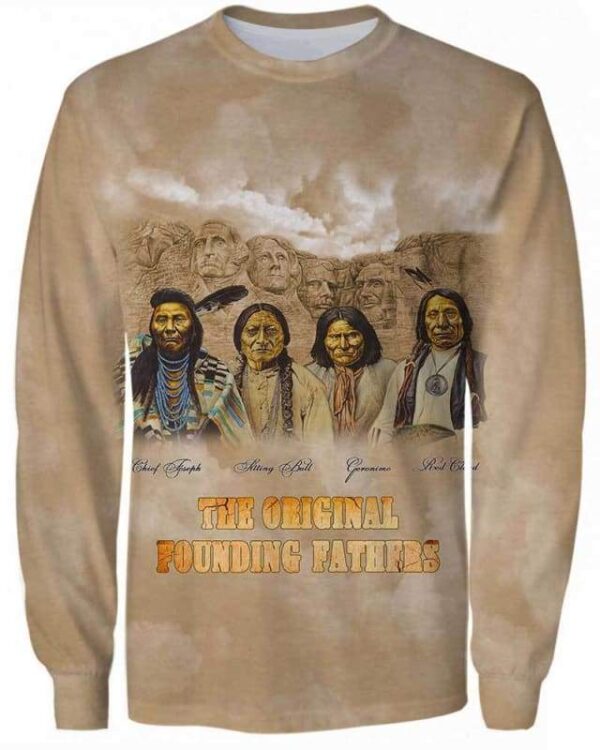 The Original Founding Father - All Over Apparel - Sweatshirt / S - www.secrettees.com