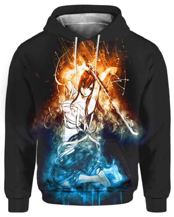 The Power Of Beauty - All Over Apparel - Hoodie / S - www.secrettees.com