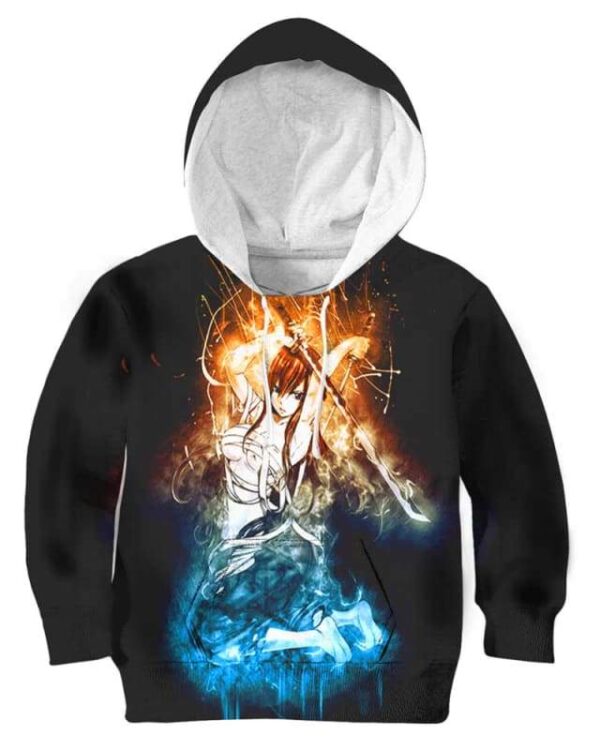 The Power Of Beauty - All Over Apparel - Kid Hoodie / S - www.secrettees.com