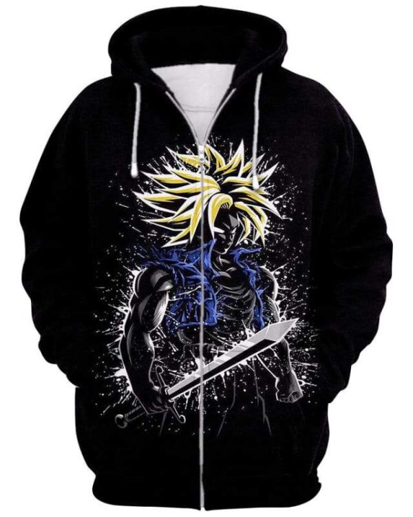 The Power Of Darkness - All Over Apparel - Zip Hoodie / S - www.secrettees.com