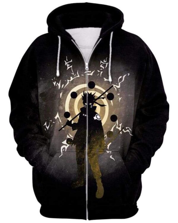 The Power Of Darkness - All Over Apparel - Zip Hoodie / S - www.secrettees.com