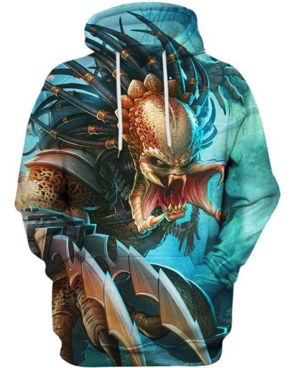 The Predator - All Over Apparel - Hoodie / S - www.secrettees.com