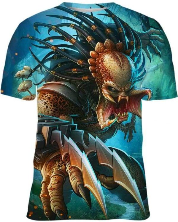 The Predator - All Over Apparel - Kid Tee / S - www.secrettees.com