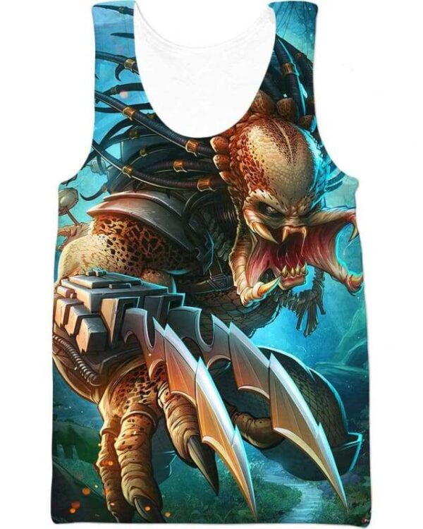 The Predator - All Over Apparel - Tank Top / S - www.secrettees.com