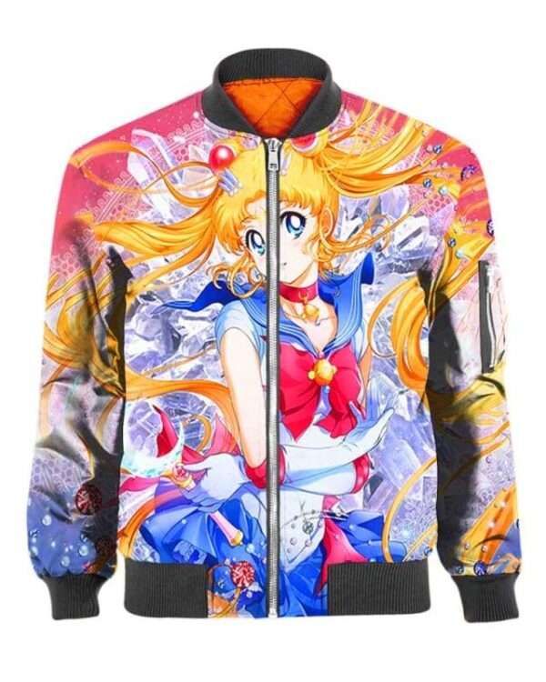 The Pretty Guardian - All Over Apparel - Bomber / S - www.secrettees.com