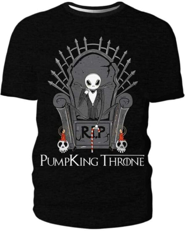 The Pumpking Throne - All Over Apparel - T-Shirt / S - www.secrettees.com