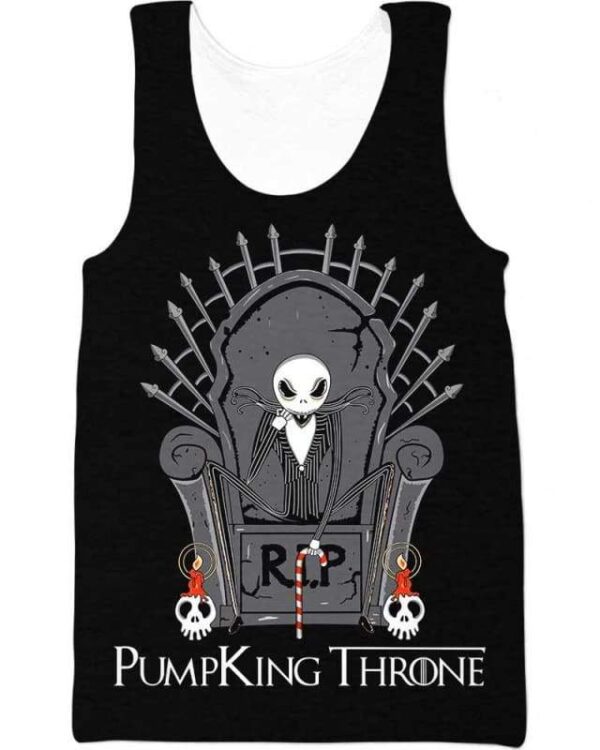 The Pumpking Throne - All Over Apparel - Tank Top / S - www.secrettees.com