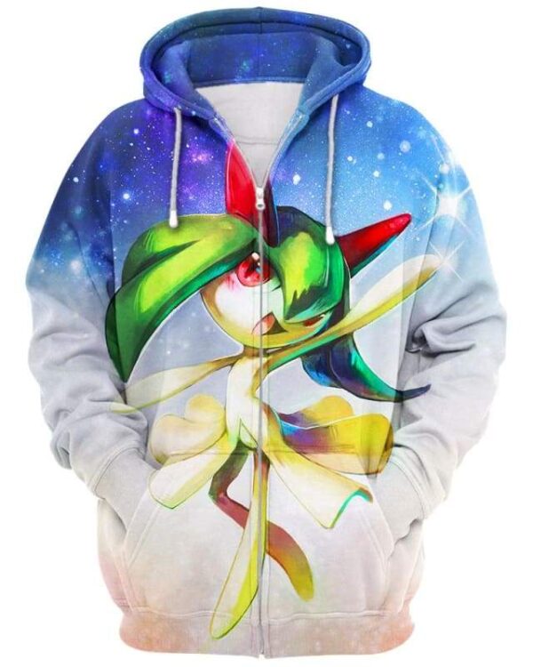 The Sky Dance - All Over Apparel - Zip Hoodie / S - www.secrettees.com