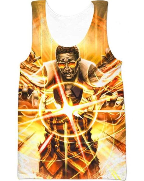 The Sovereign Of The Light - All Over Apparel - Tank Top / S - www.secrettees.com