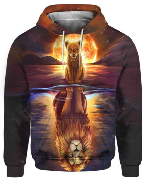 The Sun And Wolf - All Over Apparel - Hoodie / S - www.secrettees.com