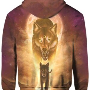The Sun And Wolves - All Over Apparel - www.secrettees.com