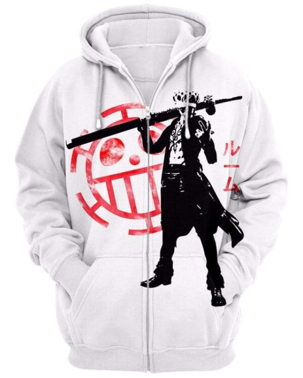 The Surgeon - All Over Apparel - Zip Hoodie / S - www.secrettees.com