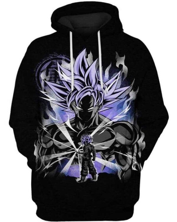 The Terrifying Goku - All Over Apparel - Hoodie / S - www.secrettees.com