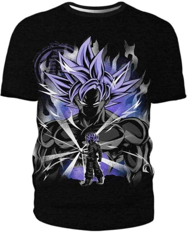 The Terrifying Goku - All Over Apparel - Kid Tee / S - www.secrettees.com