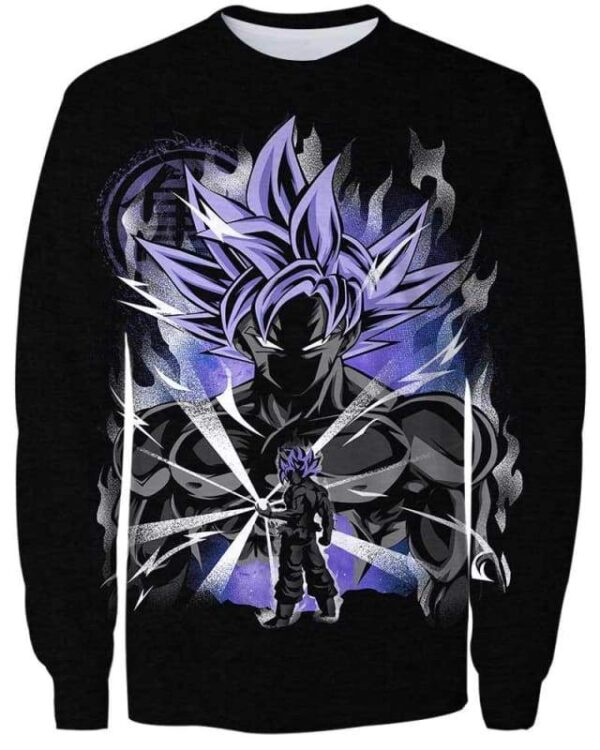 The Terrifying Goku - All Over Apparel - Sweatshirt / S - www.secrettees.com