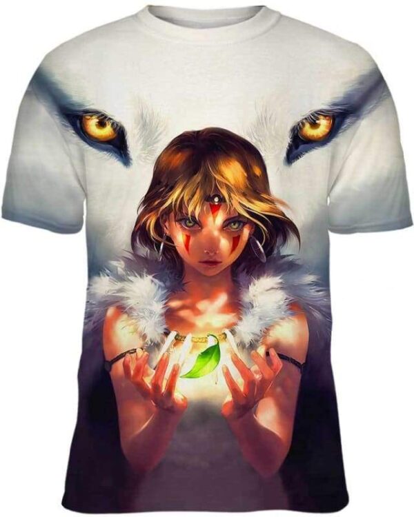 The Wolf Princess - All Over Apparel - Kid Tee / S - www.secrettees.com