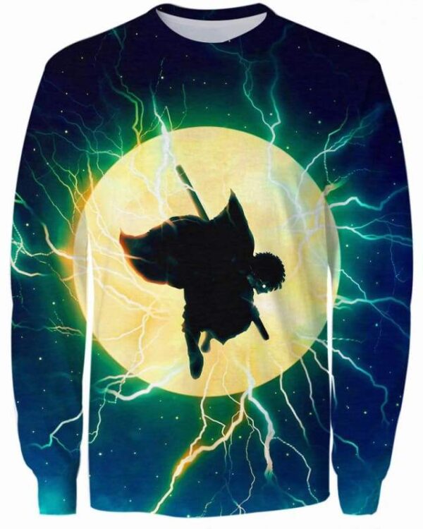Thunder Moon - All Over Apparel - Sweatshirt / S - www.secrettees.com