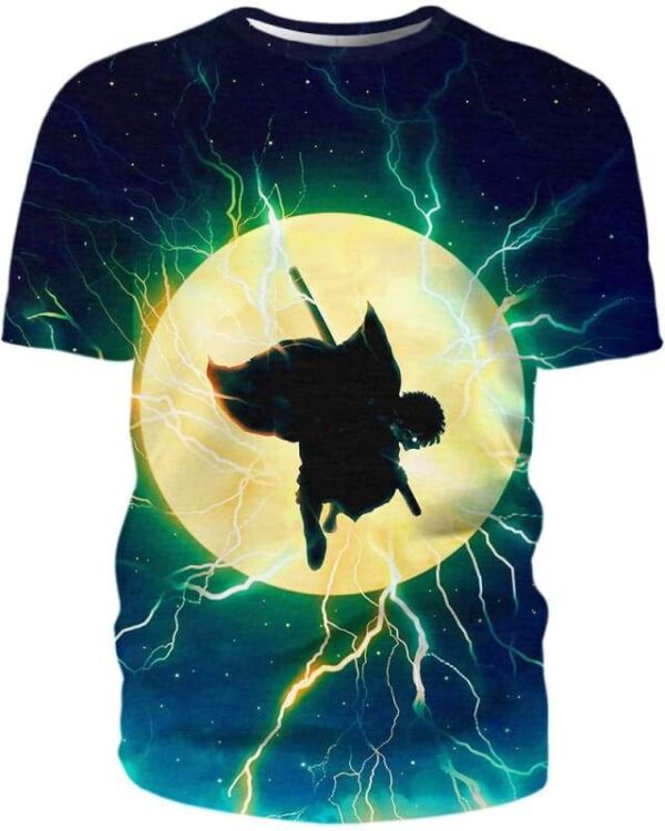 Thunder Moon - All Over Apparel - T-Shirt / S - www.secrettees.com
