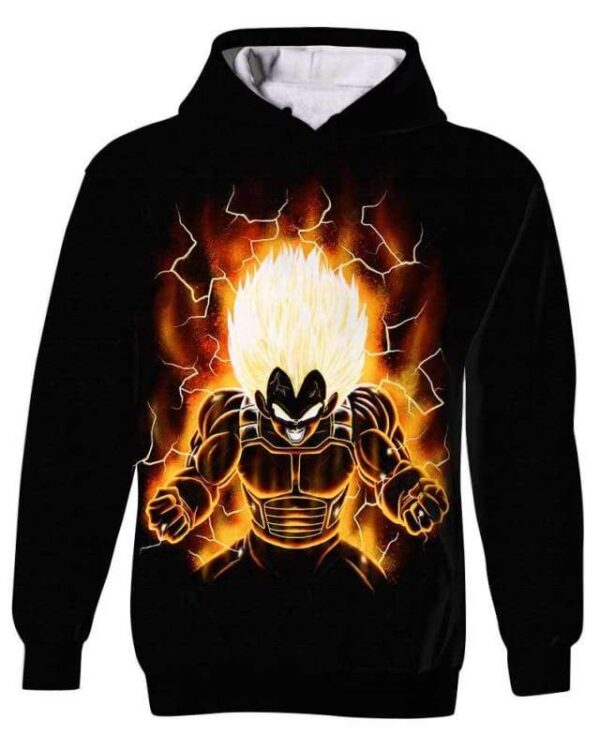 Thunder Power - All Over Apparel - Kid Hoodie / S - www.secrettees.com