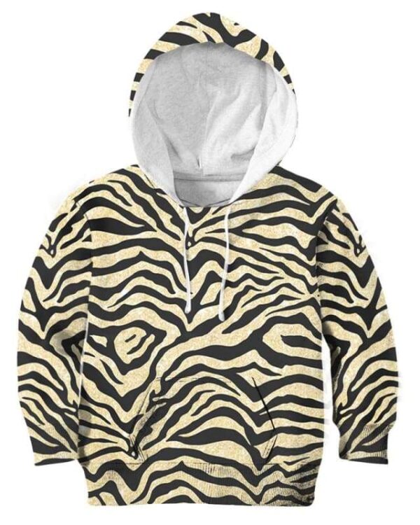 Tiger Skin Costume - All Over Apparel - Kid Hoodie / S - www.secrettees.com