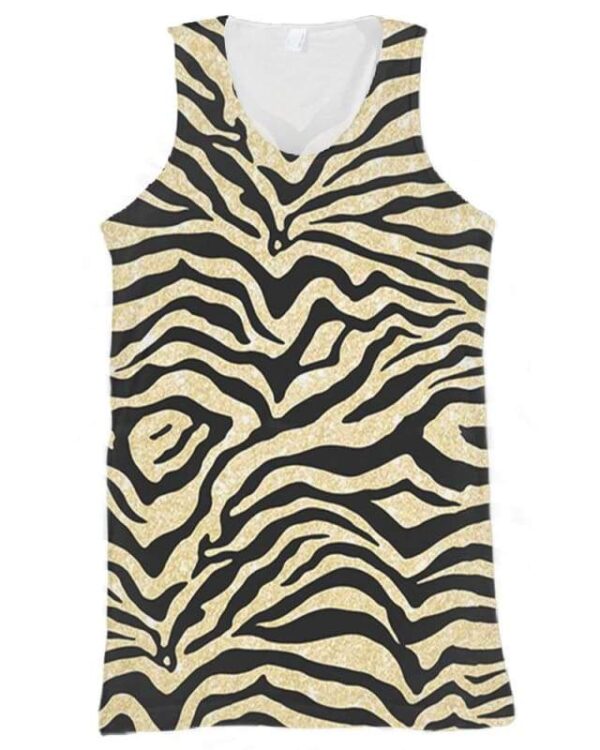 Tiger Skin Costume - All Over Apparel - Tank Top / S - www.secrettees.com