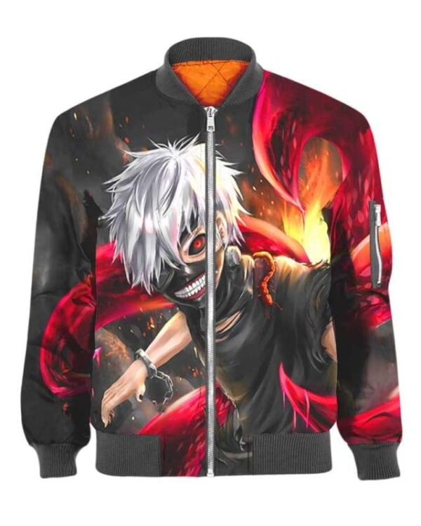 Tokyo Ghoul - All Over Apparel - Bomber / S - www.secrettees.com