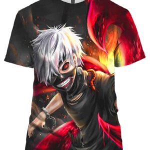 Tokyo Ghoul - All Over Apparel - T-Shirt / S - www.secrettees.com