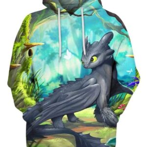 Toothless - All Over Apparel - Hoodie / S - www.secrettees.com