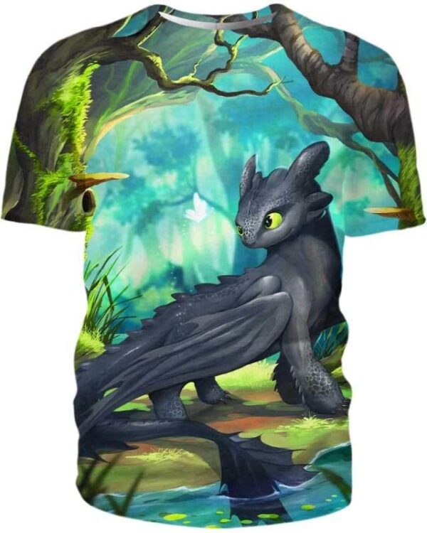 Toothless - All Over Apparel - T-Shirt / S - www.secrettees.com