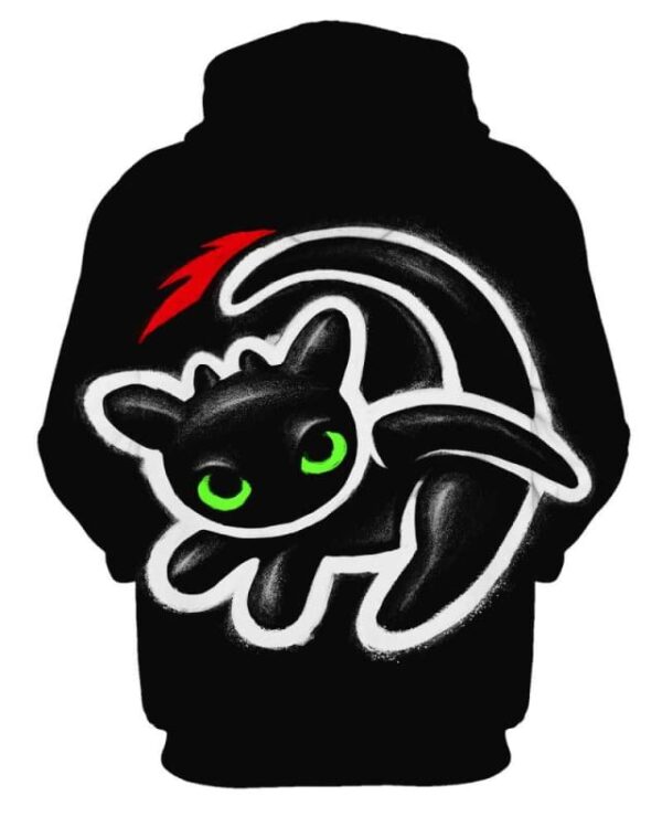 Toothless The Lion King - All Over Apparel - www.secrettees.com
