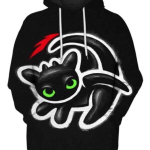Toothless The Lion King - All Over Apparel - Hoodie / S - www.secrettees.com