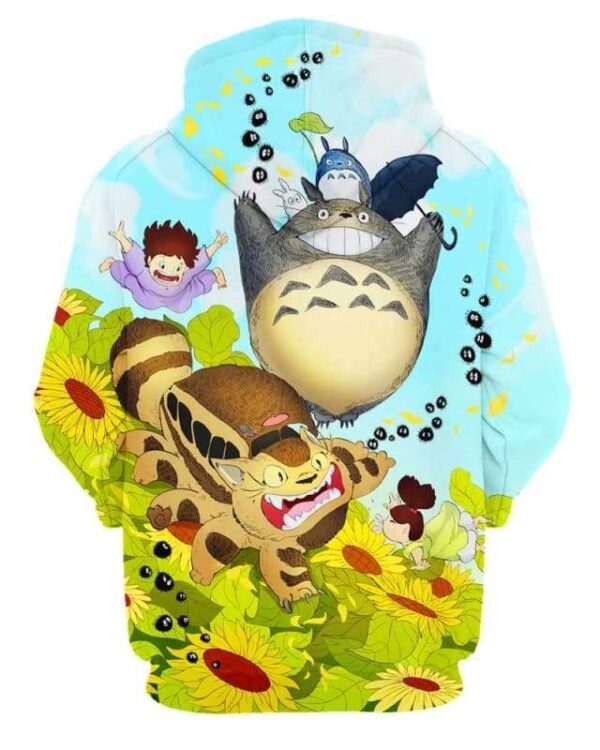 Totoro Family - All Over Apparel - www.secrettees.com