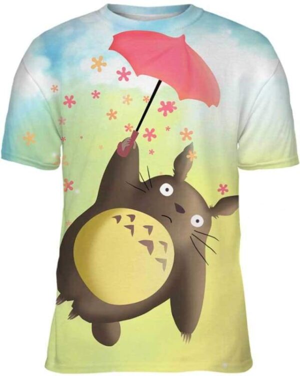 Totoro in Sky - All Over Apparel - Kid Tee / S - www.secrettees.com