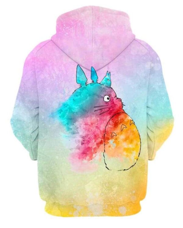 Totoro Painting - All Over Apparel - www.secrettees.com
