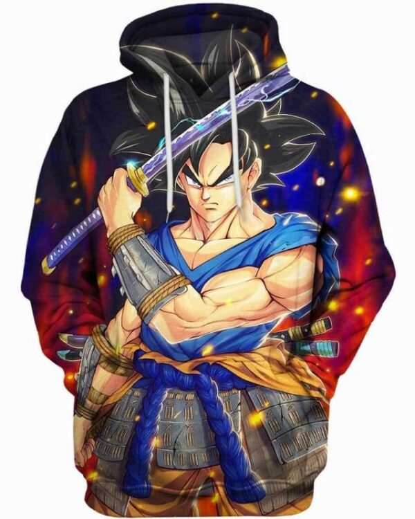 Ultra Instinct Swords - All Over Apparel - Hoodie / S - www.secrettees.com