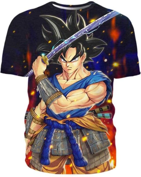 Ultra Instinct Swords - All Over Apparel - Kid Tee / S - www.secrettees.com