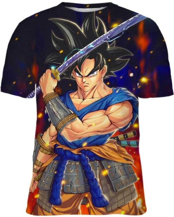 Ultra Instinct Swords - All Over Apparel - T-Shirt / S - www.secrettees.com