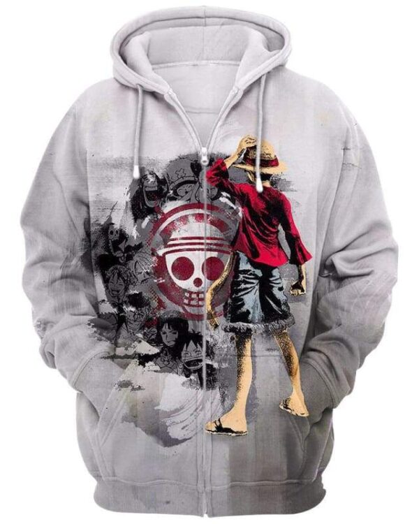 Unforgettable Memories - All Over Apparel - Zip Hoodie / S - www.secrettees.com