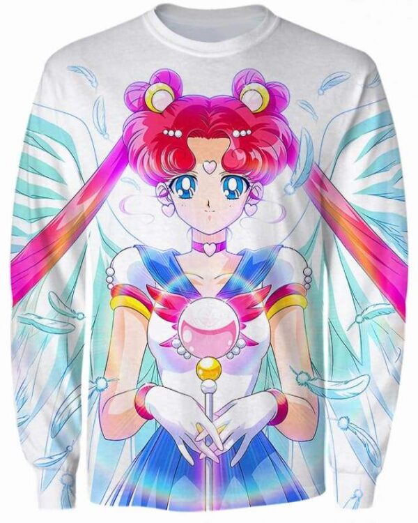 Usagi Tsukino Fanciful - All Over Apparel - Sweatshirt / S - www.secrettees.com